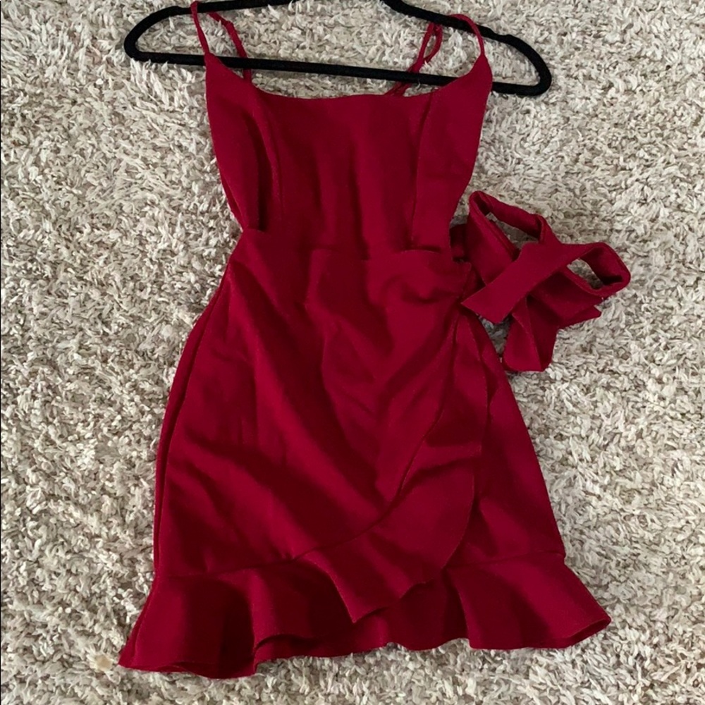 Red Lucy in the sky dress